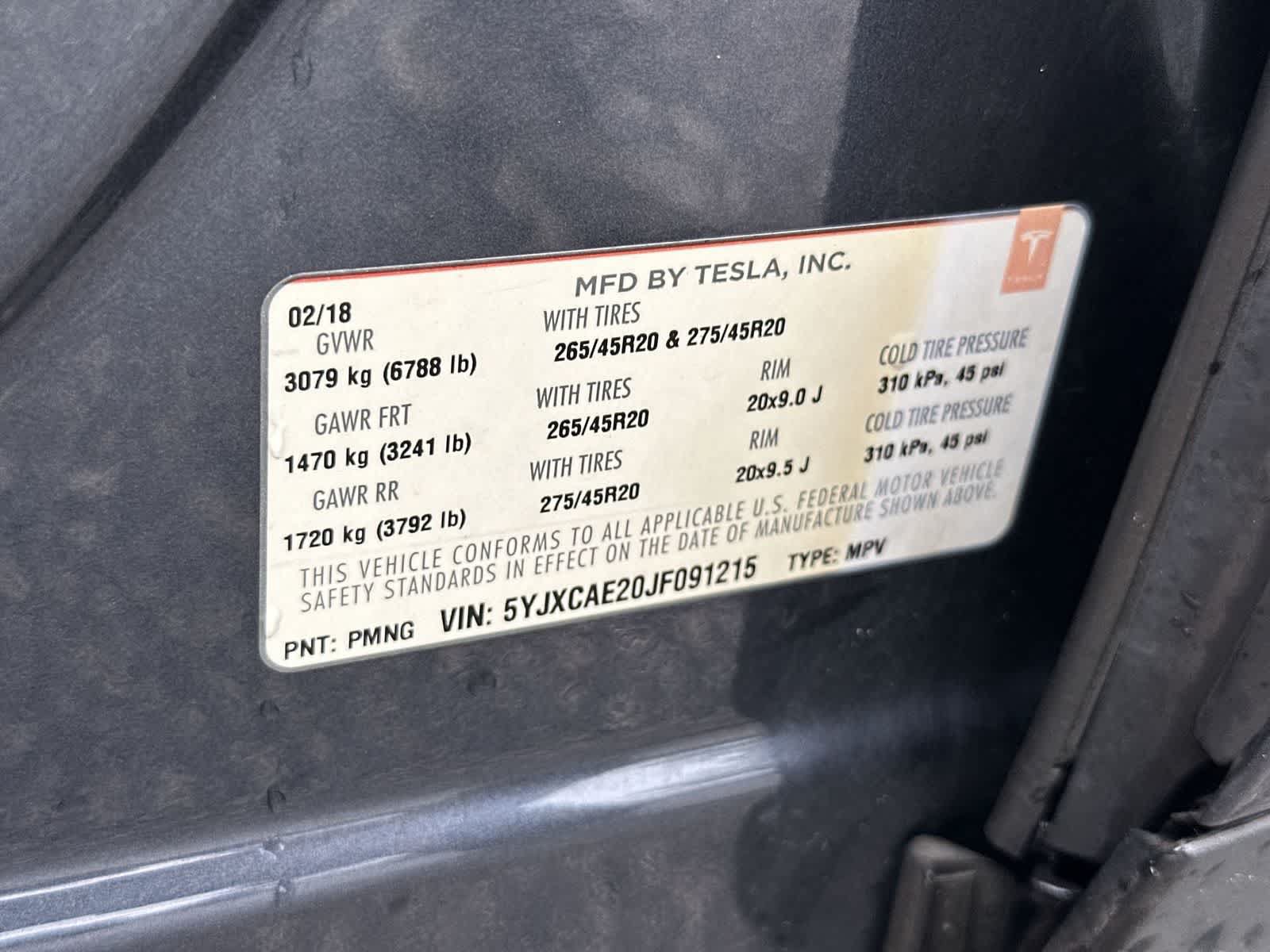 Used 2018 Tesla Model X 100D AWD/4WD image 22