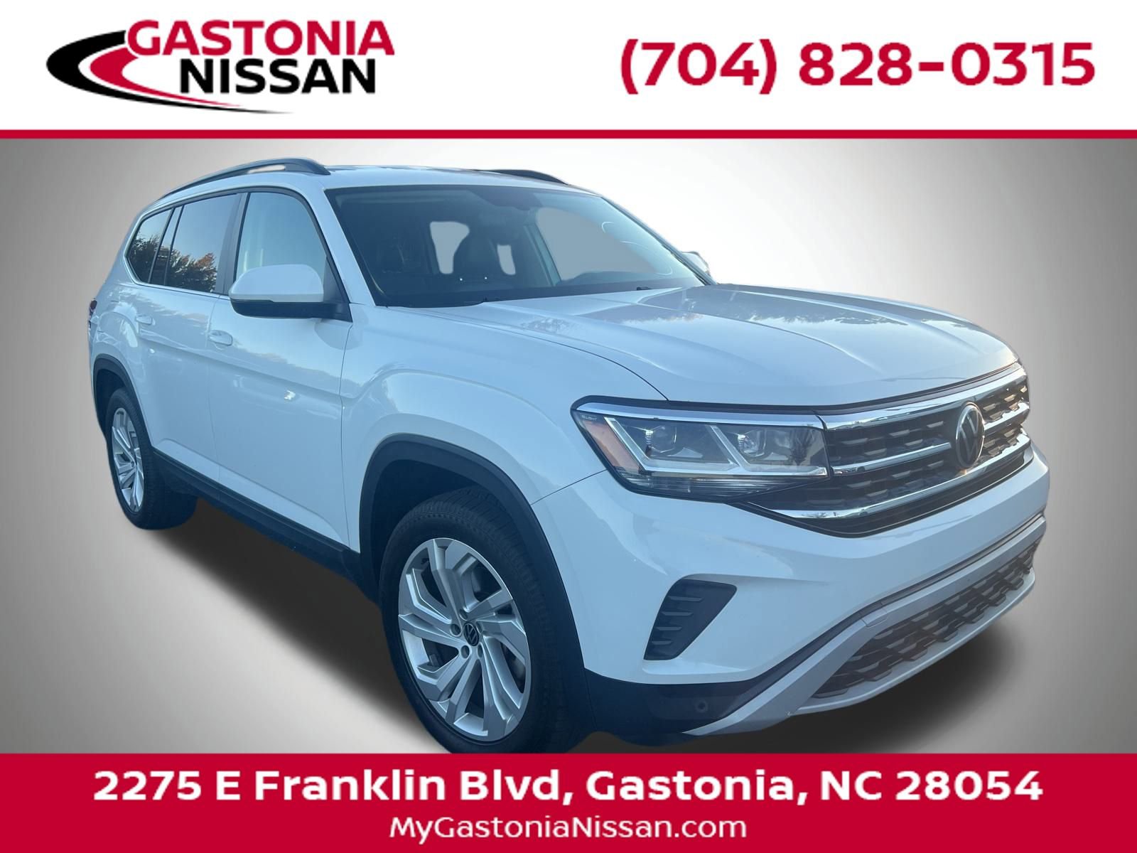 Used 2021 Volkswagen Atlas SE