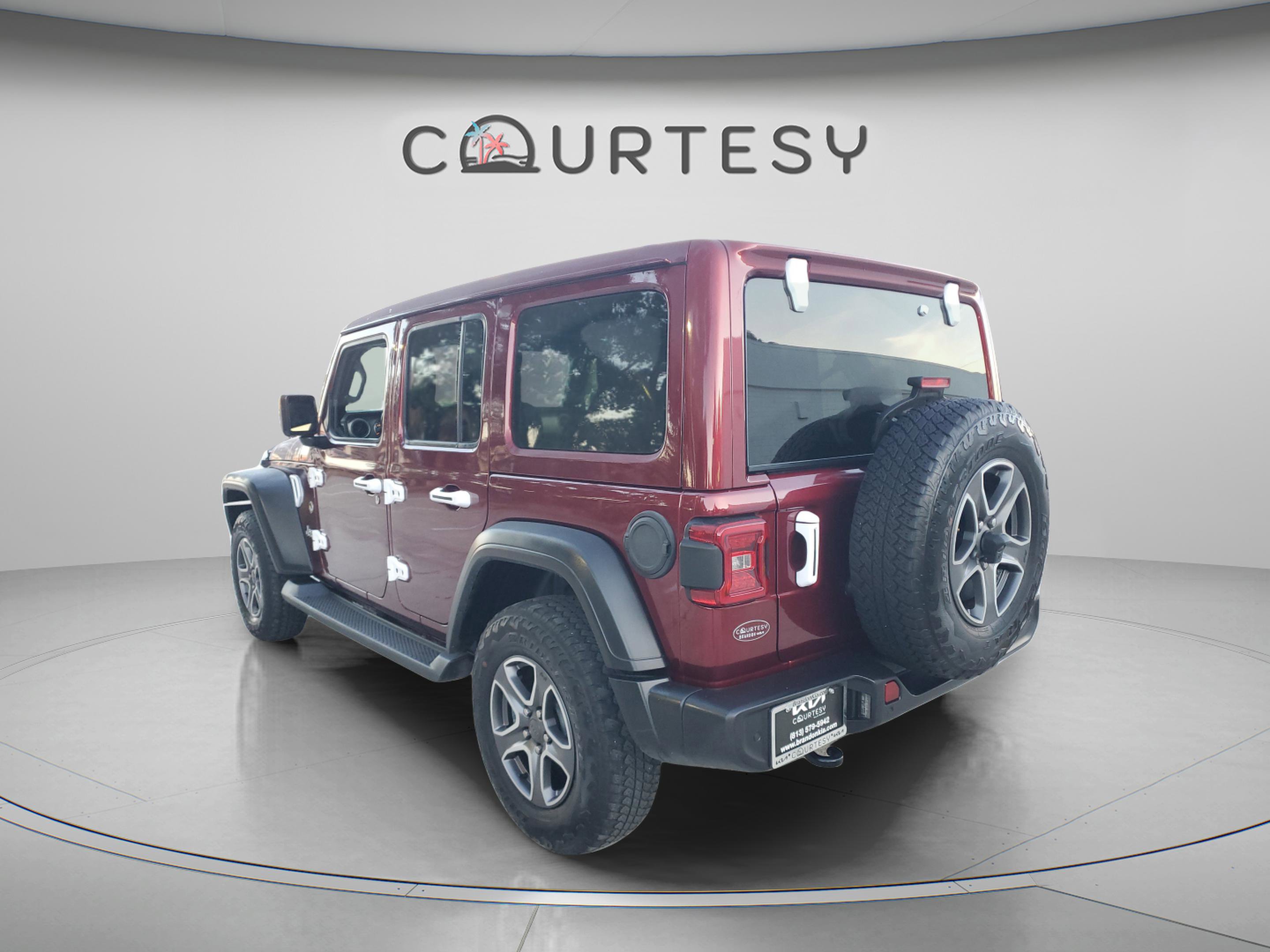 Used 2021 Jeep Wrangler Unlimited Sport w/ Sun And Sound Package AWD/4WD image 2