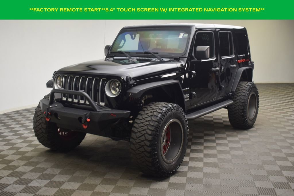 Used 2018 Jeep Wrangler Unlimited Sahara w/ Uconnect 4C Nav & Sound Group image 3