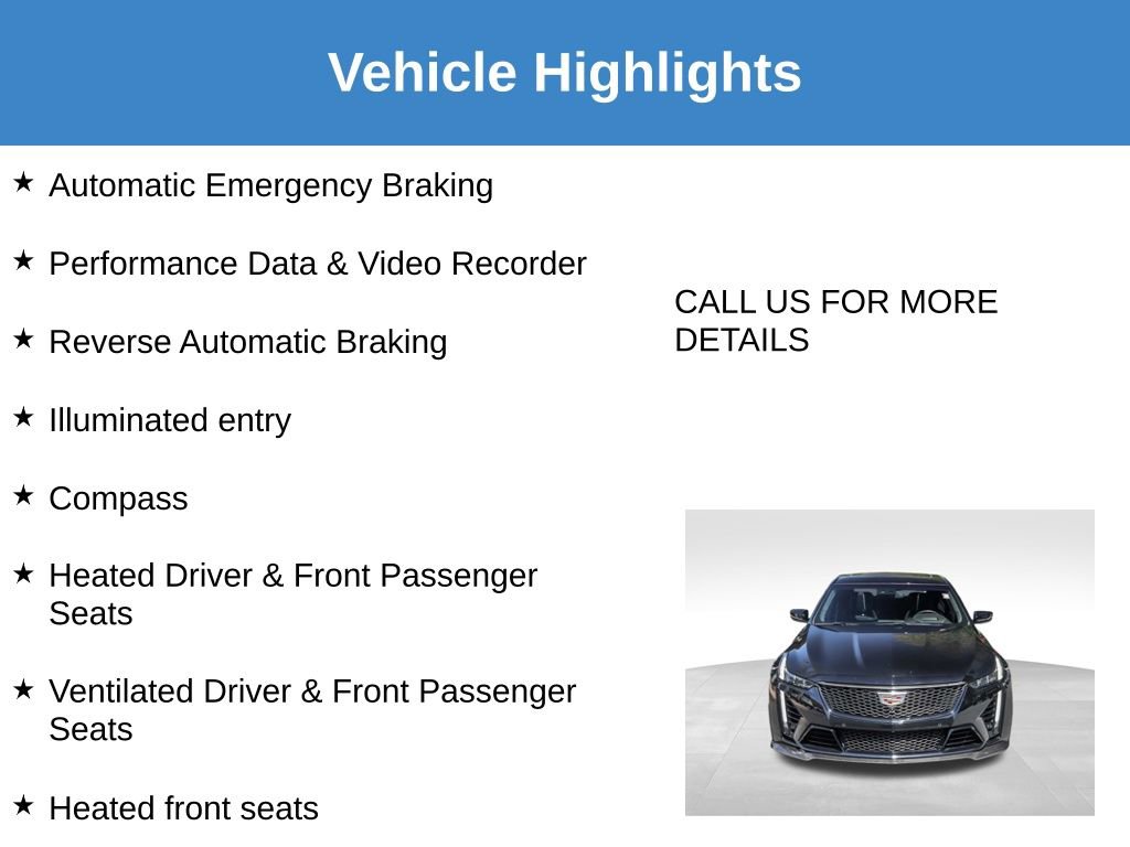 Used 2024 Cadillac CT5 V Blackwing w/ Carbon Fiber Package 2 RWD image 36