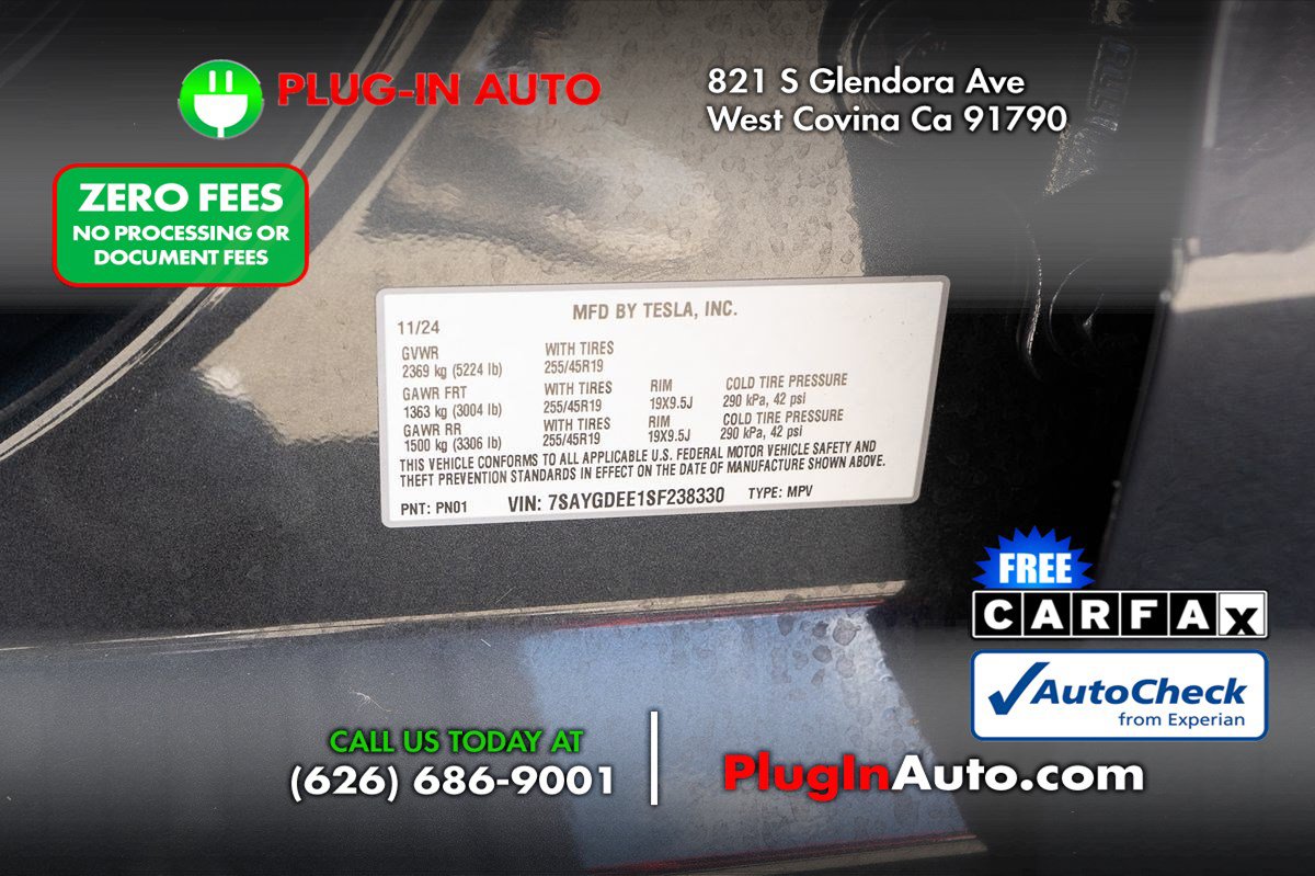 Used 2025 Tesla Model Y Long Range AWD/4WD image 8