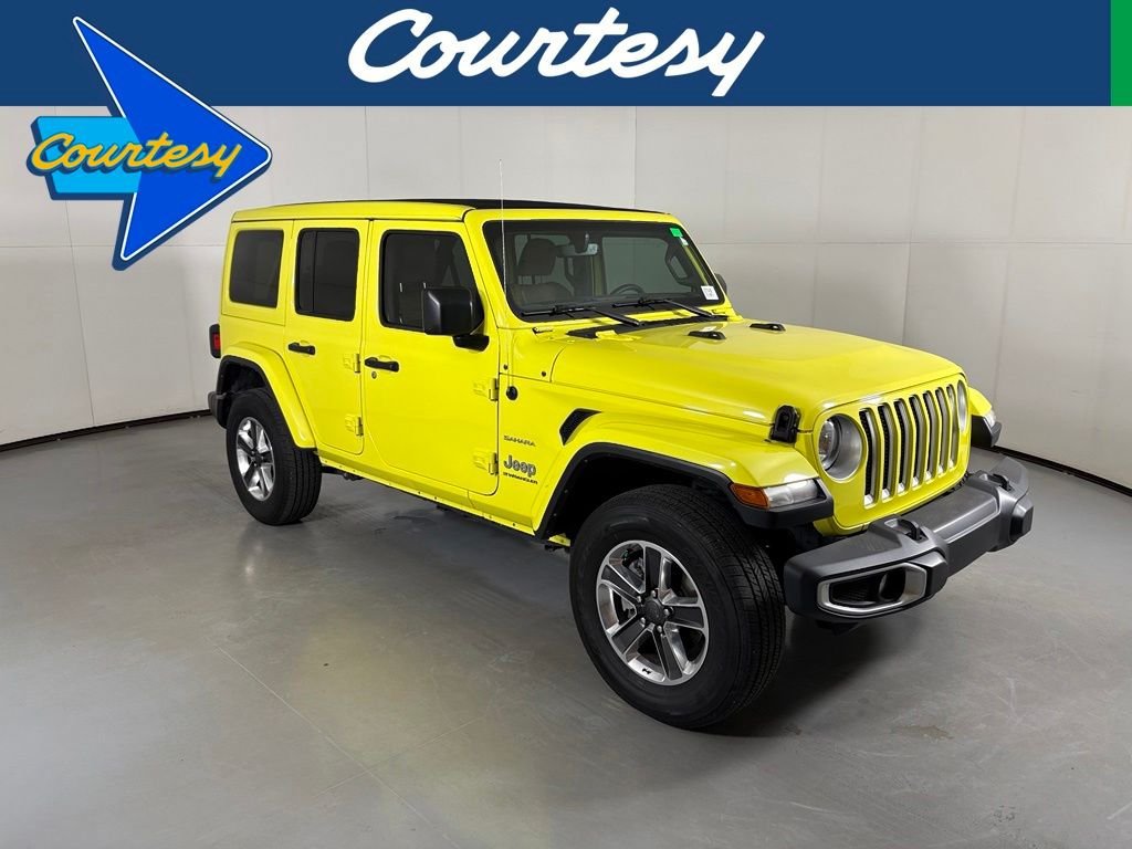 Used 2023 Jeep Wrangler Unlimited Sahara w/ Cold Weather Group