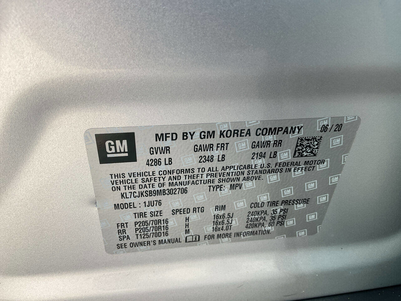 Used 2021 Chevrolet Trax LS w/ Tint and Cruise Package image 21