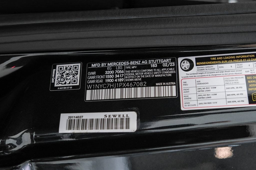 Used 2023 Mercedes-Benz G 63 AMG 4MATIC image 56