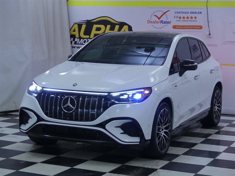 Used 2024 Mercedes-Benz EQE AMG 4MATIC SUV w/ AMG Night Package image 4