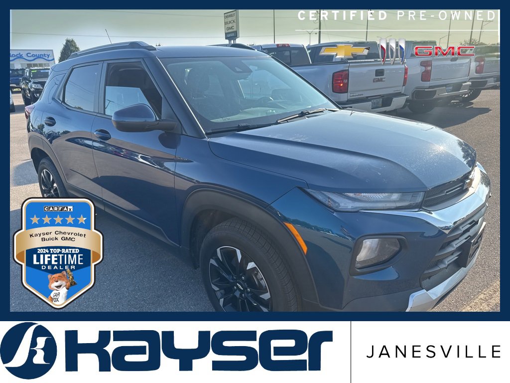 Certified 2021 Chevrolet TrailBlazer LT w/ Driver Confidence Package