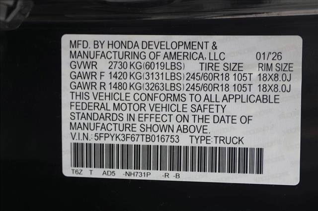 New 2026 Honda Ridgeline TrailSport image 23