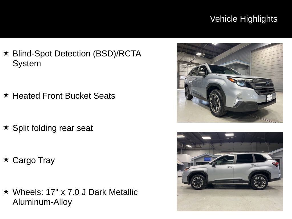 Certified 2025 Subaru Forester Premium w/ Convenience Package #1 image 10