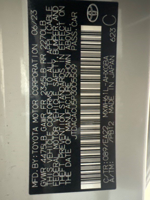 Certified 2023 Toyota Prius Prime FWD image 40