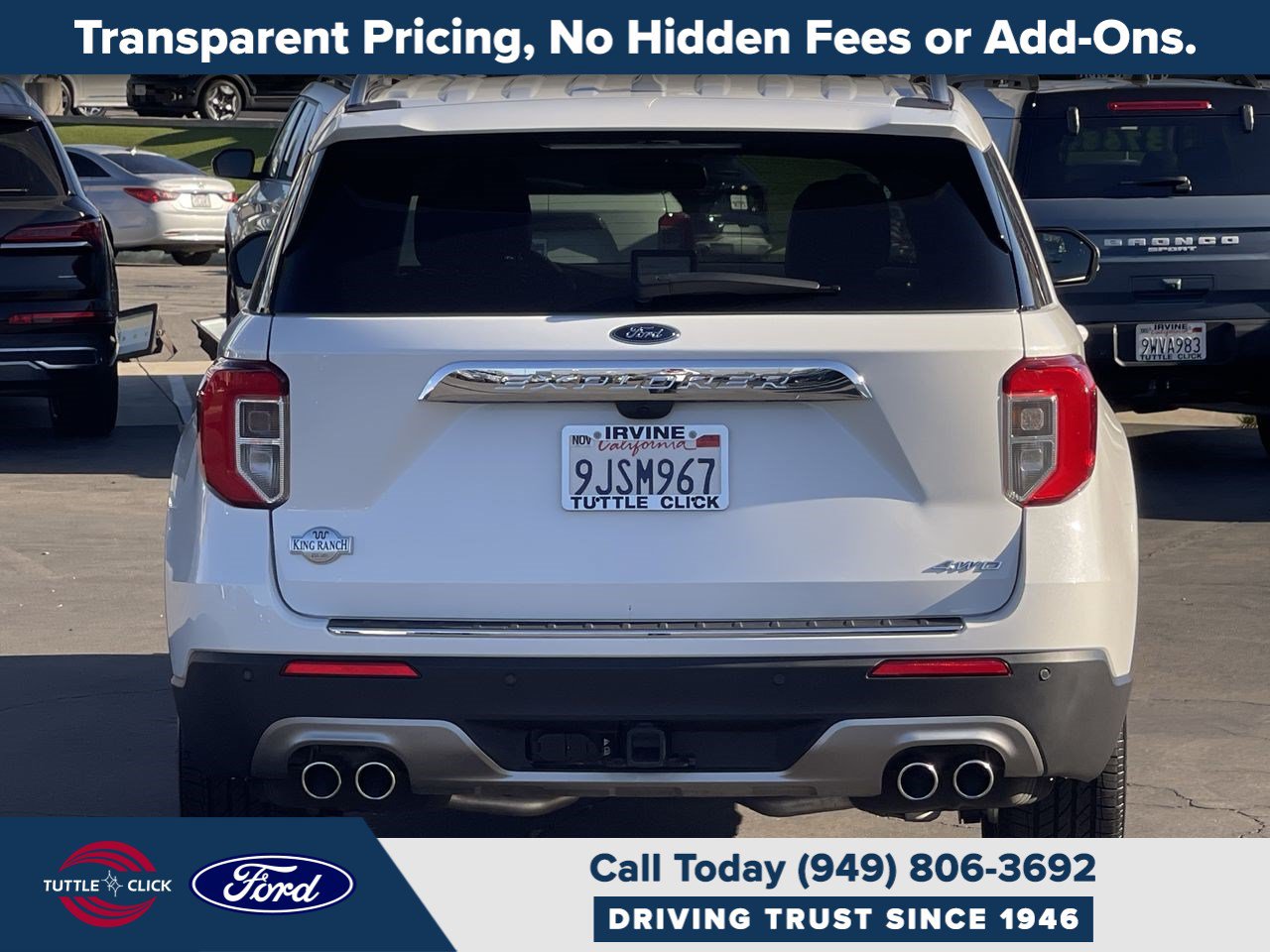 Certified 2023 Ford Explorer King Ranch w/ Technology Package AWD/4WD image 14