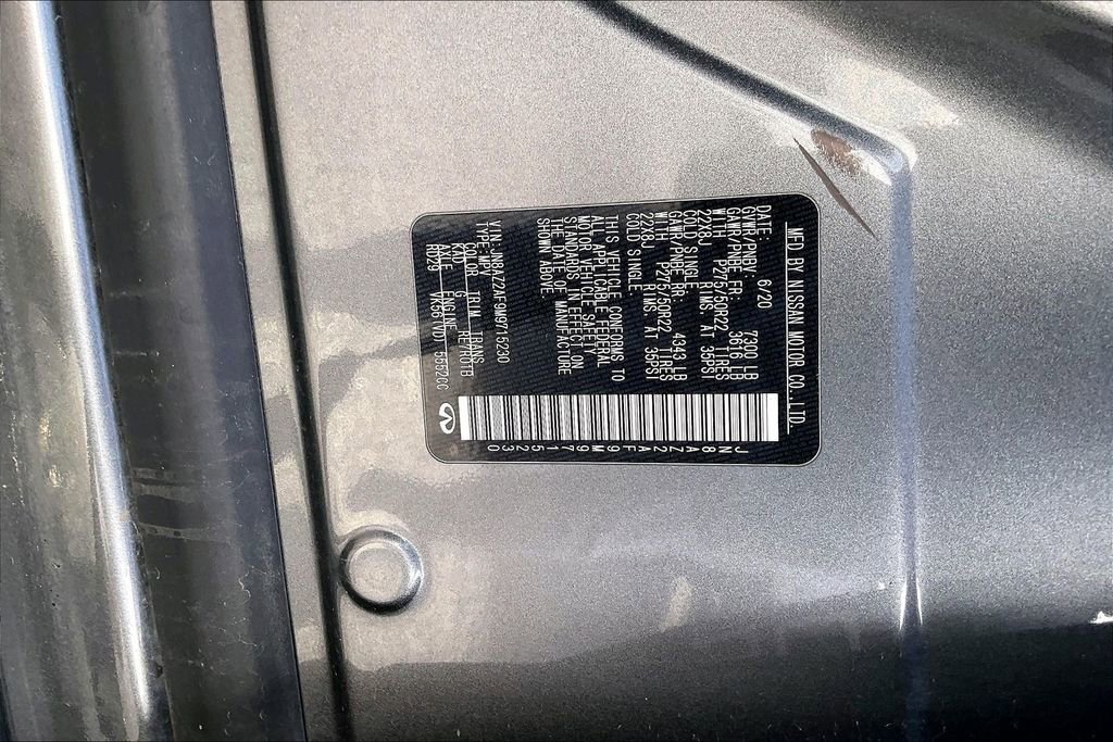 Used 2021 INFINITI QX80 Premium Select w/ Cargo Package image 6