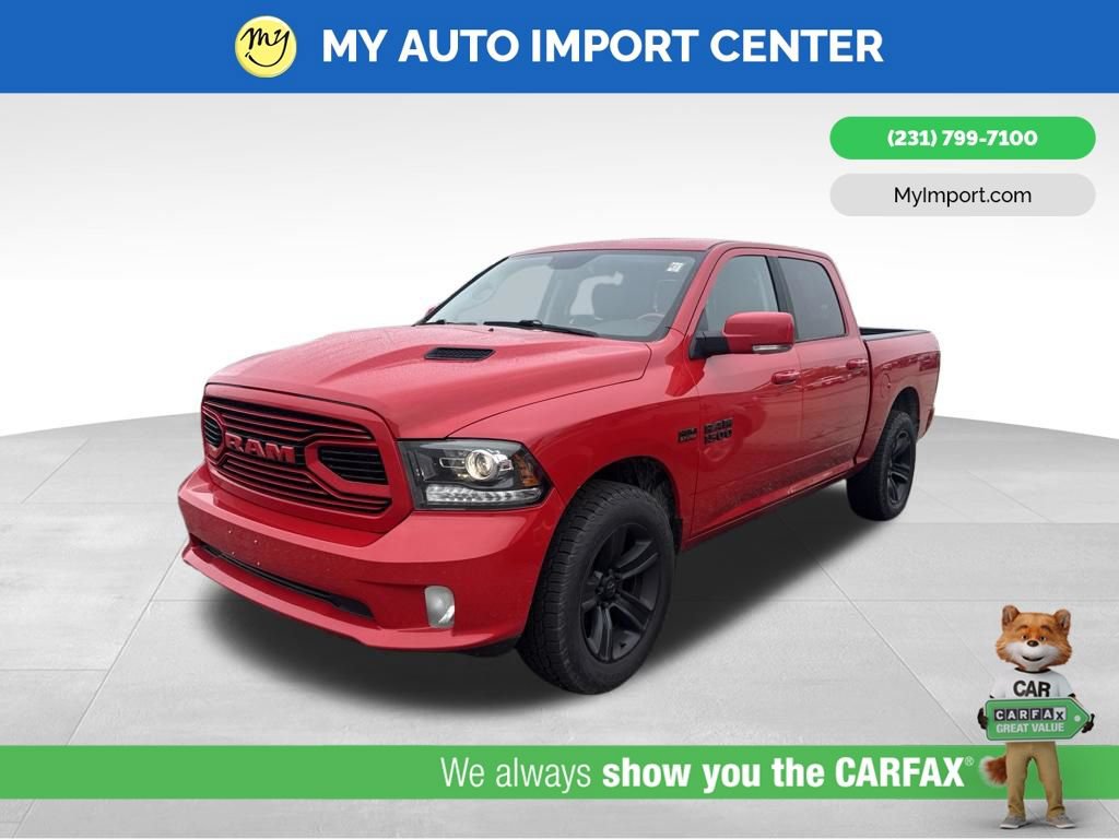 Used 2018 RAM 1500 Sport w/ Sport Premium Group AWD/4WD image 3