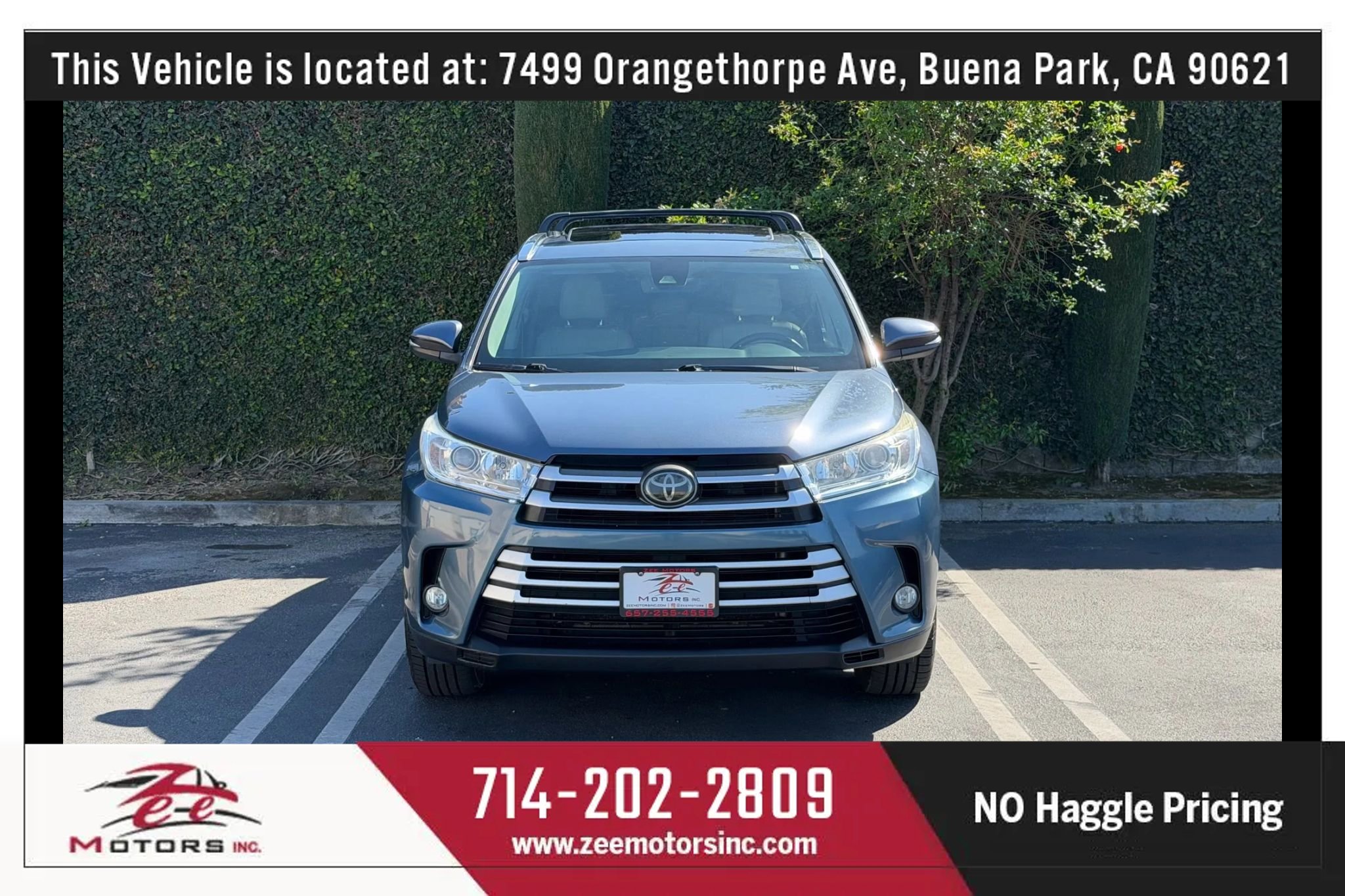 Used 2018 Toyota Highlander XLE w/ Carpet Mat Package (TMS) image 3