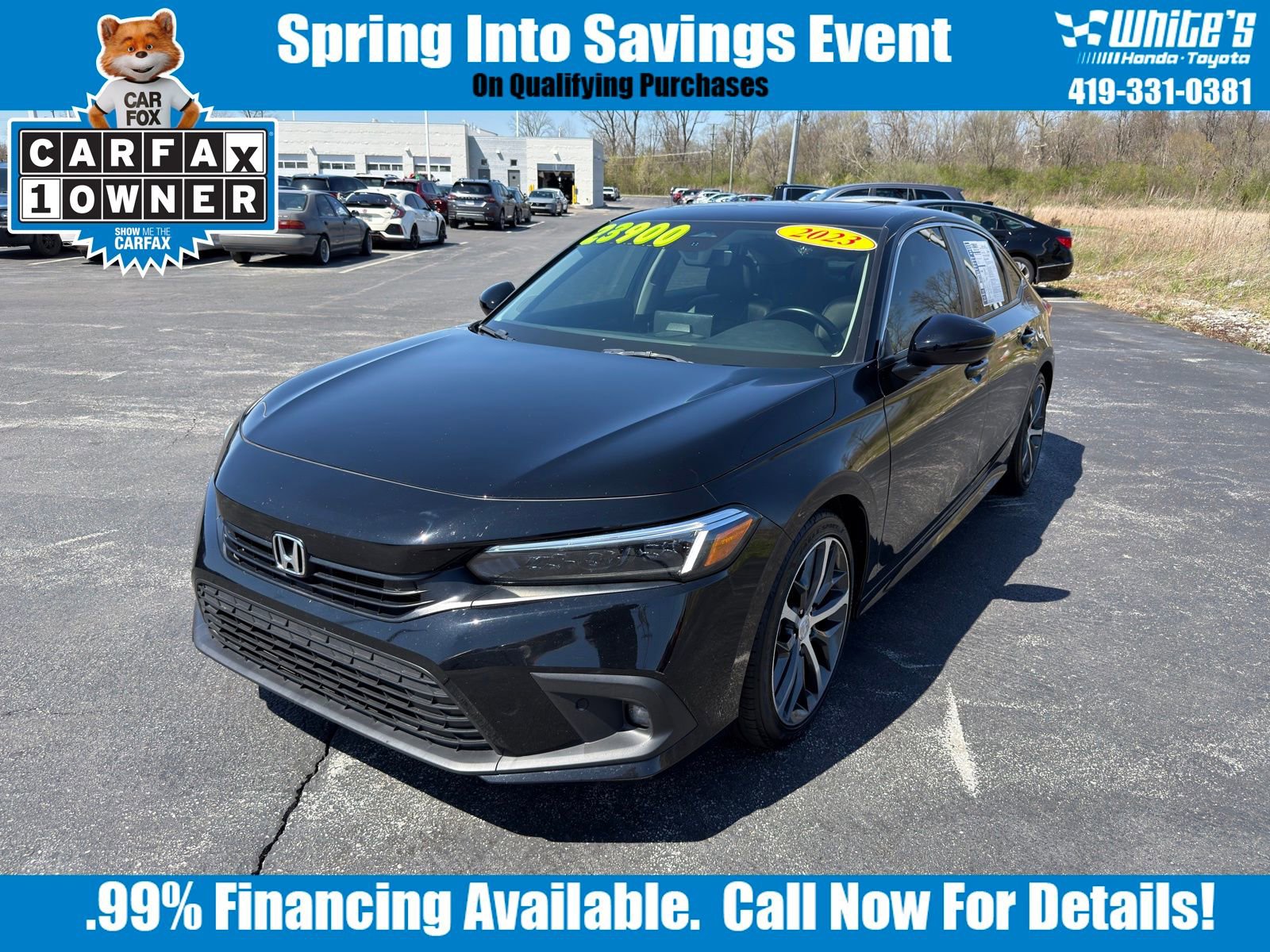 Used 2023 Honda Civic Touring image 1