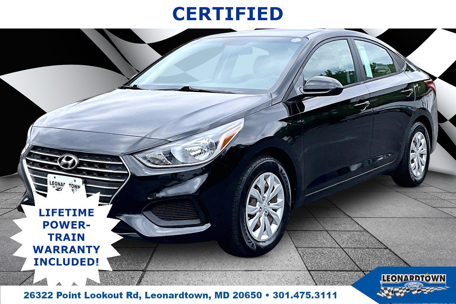 Used 2022 Hyundai Accent SE FWD image 1