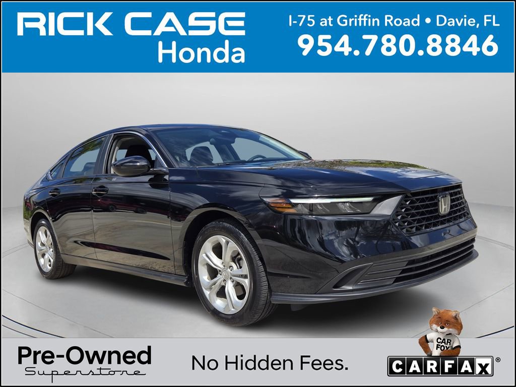 Certified 2024 Honda Accord LX image 1