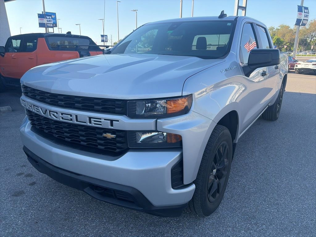 Certified 2022 Chevrolet Silverado 1500 Custom w/ Safety Confidence Package RWD image 2