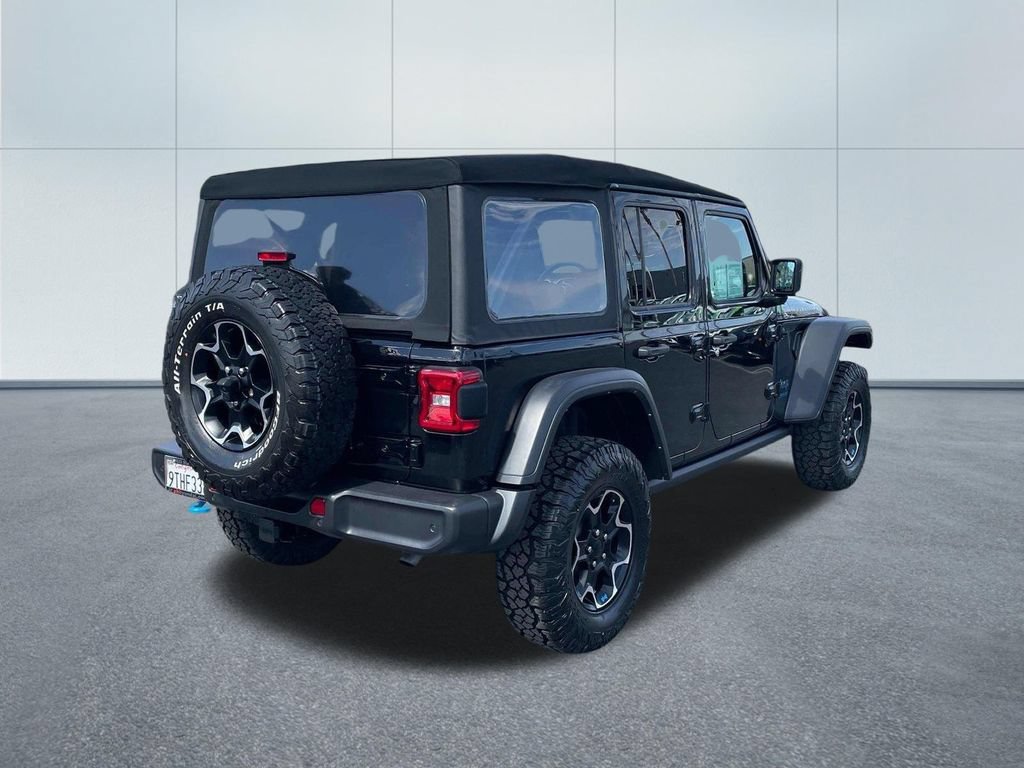 Used 2022 Jeep Wrangler Unlimited Rubicon 4xe w/ Safety Group AWD/4WD image 5