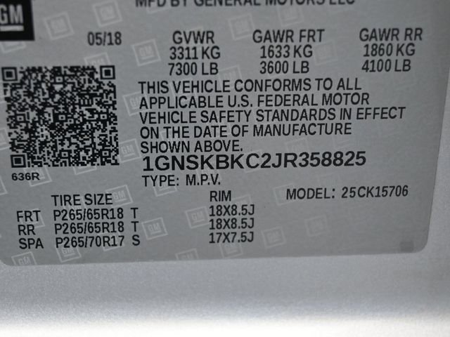 Used 2018 Chevrolet Tahoe LT AWD/4WD image 25