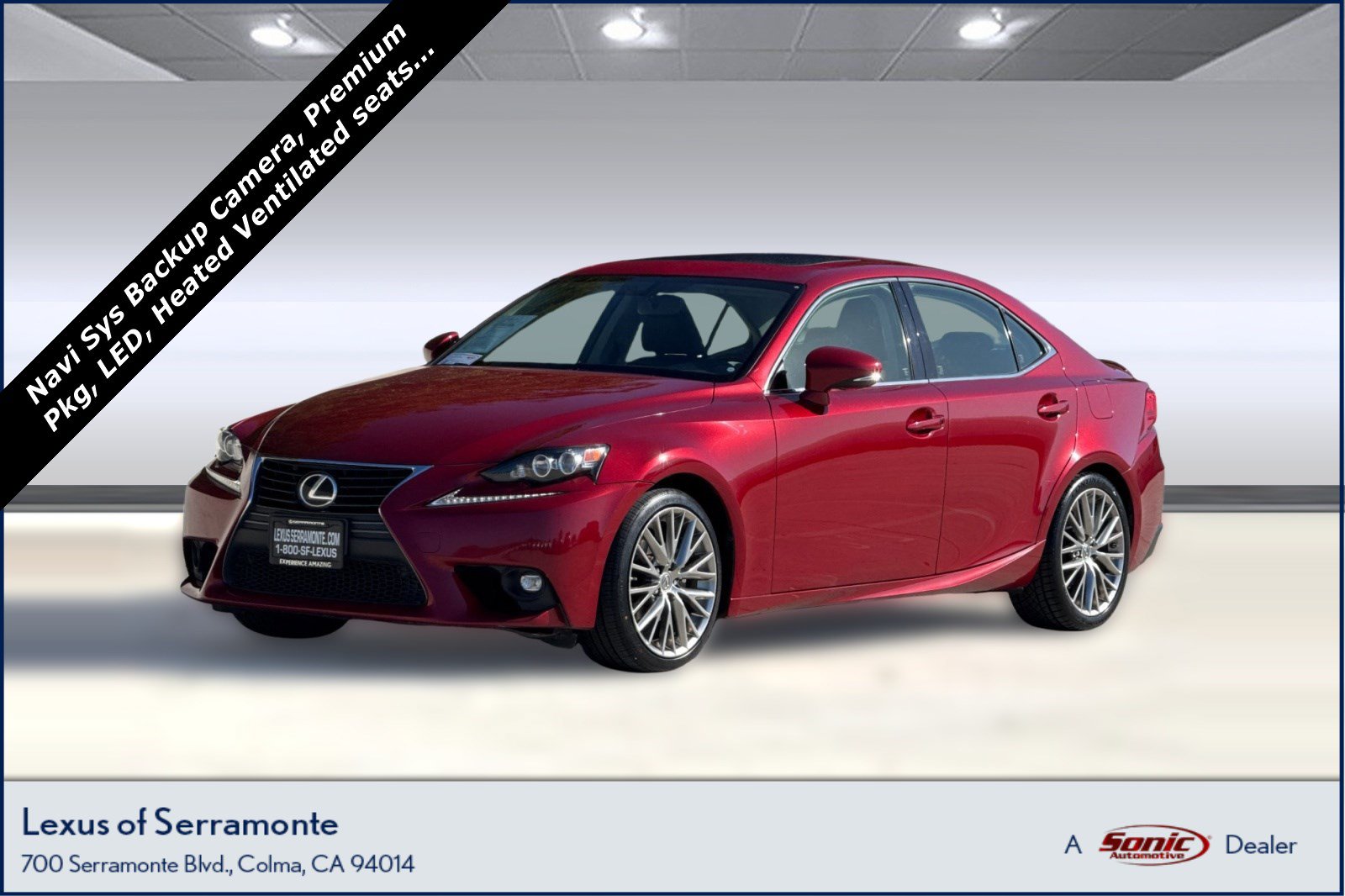 Used 2015 Lexus IS 250 AWD w/ Navigation System Package image 1