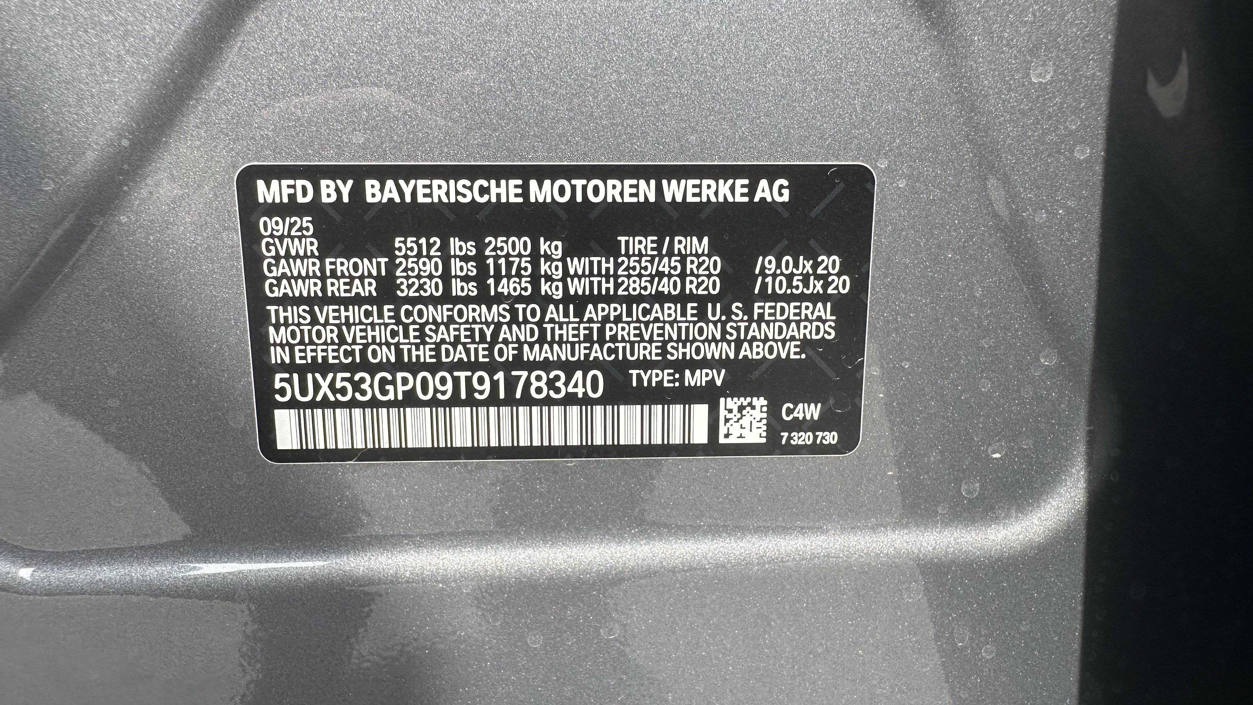 Used 2026 BMW X3 xDrive30 w/ Convenience Package image 30