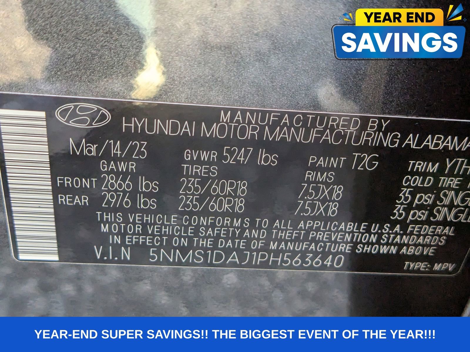 Used 2023 Hyundai Santa Fe SE image 39