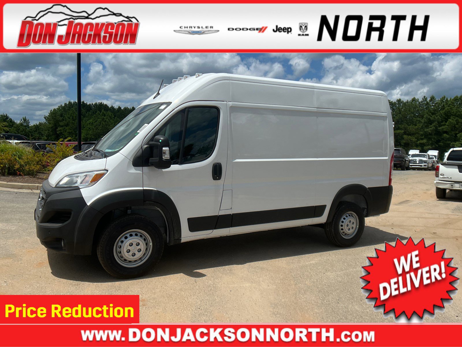 New 2025 RAM ProMaster 2500 w/ Safety Group