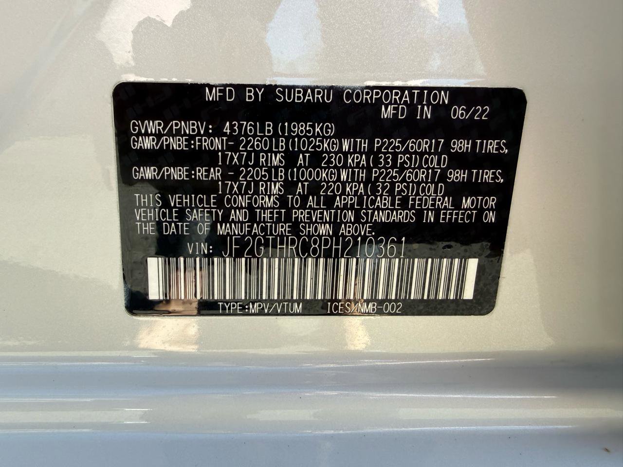 Used 2023 Subaru Crosstrek 2.5i Sport image 46