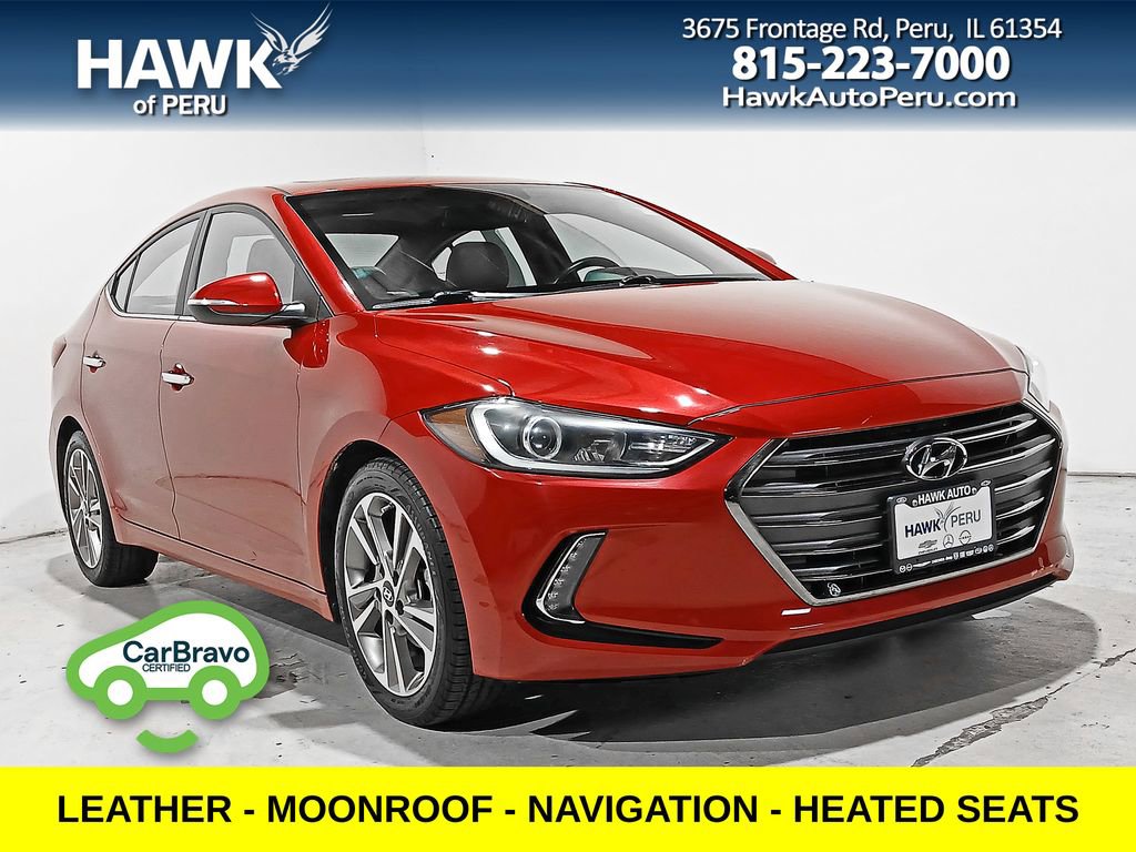 Used 2017 Hyundai Elantra Limited w/ Limited Tech Package 04 FWD image 1