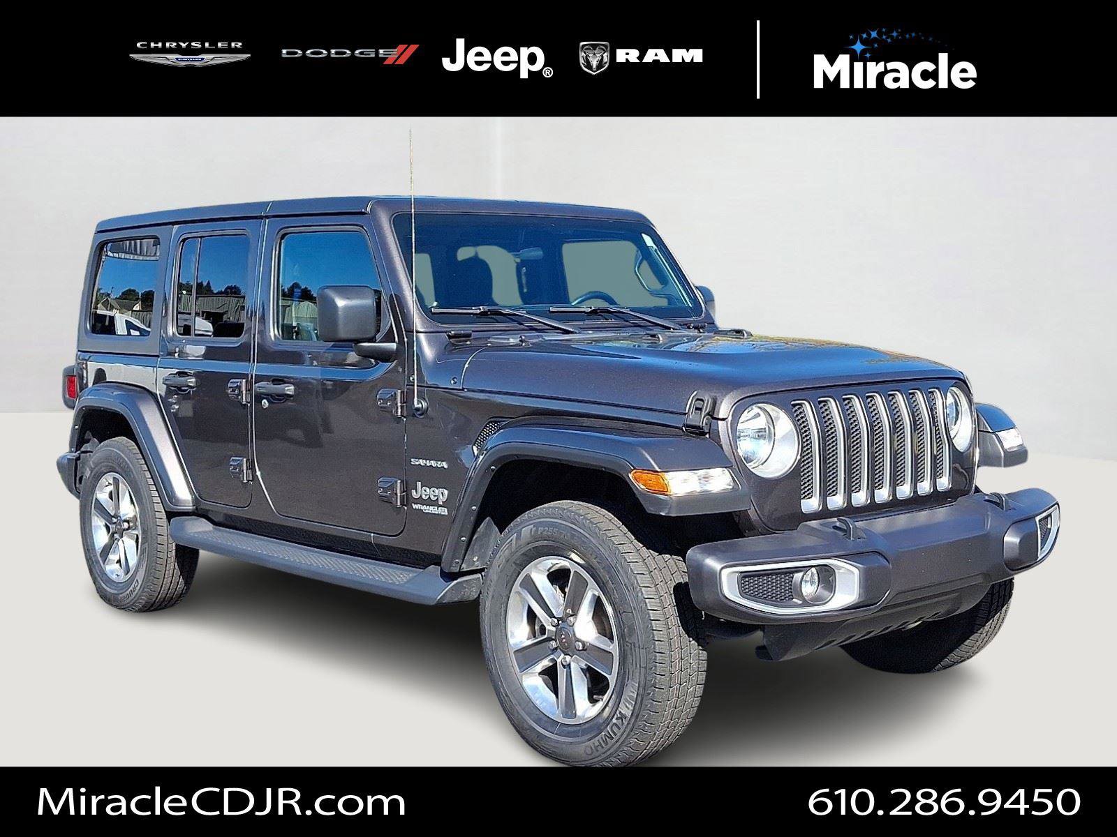 Certified 2021 Jeep Wrangler Unlimited Sahara w/ Dual Top Group
