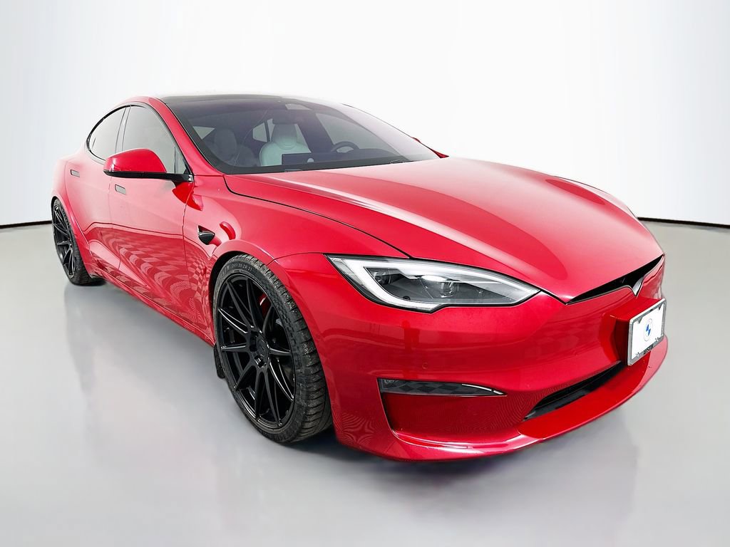 Used 2022 Tesla Model S Plaid AWD/4WD image 3