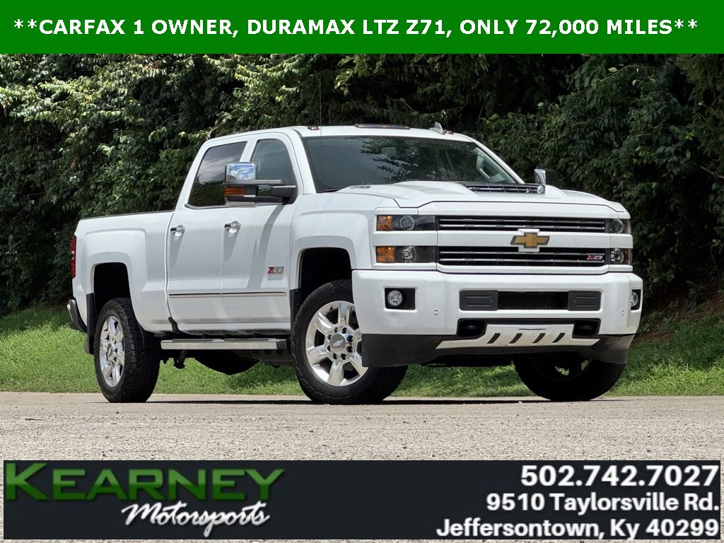 Used 2018 Chevrolet Silverado 2500 LTZ w/ Duramax Plus Package