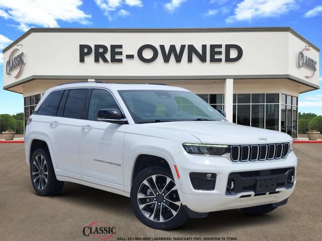 Used 2022 Jeep Grand Cherokee Overland w/ Luxury Tech Group IV AWD/4WD video 1