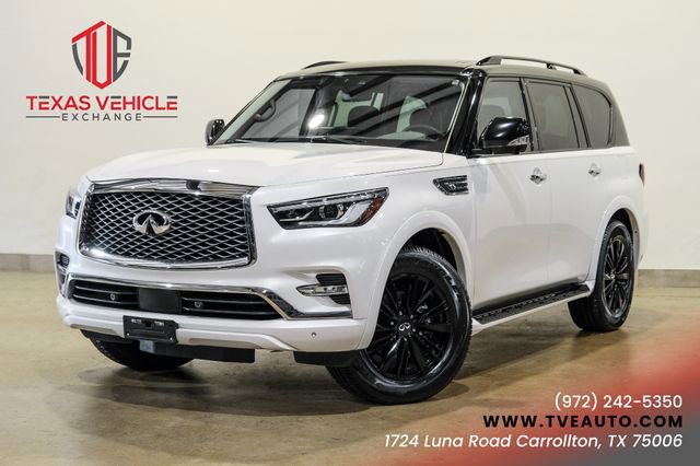 Used 2022 INFINITI QX80 Luxe w/ Cargo Package RWD image 1