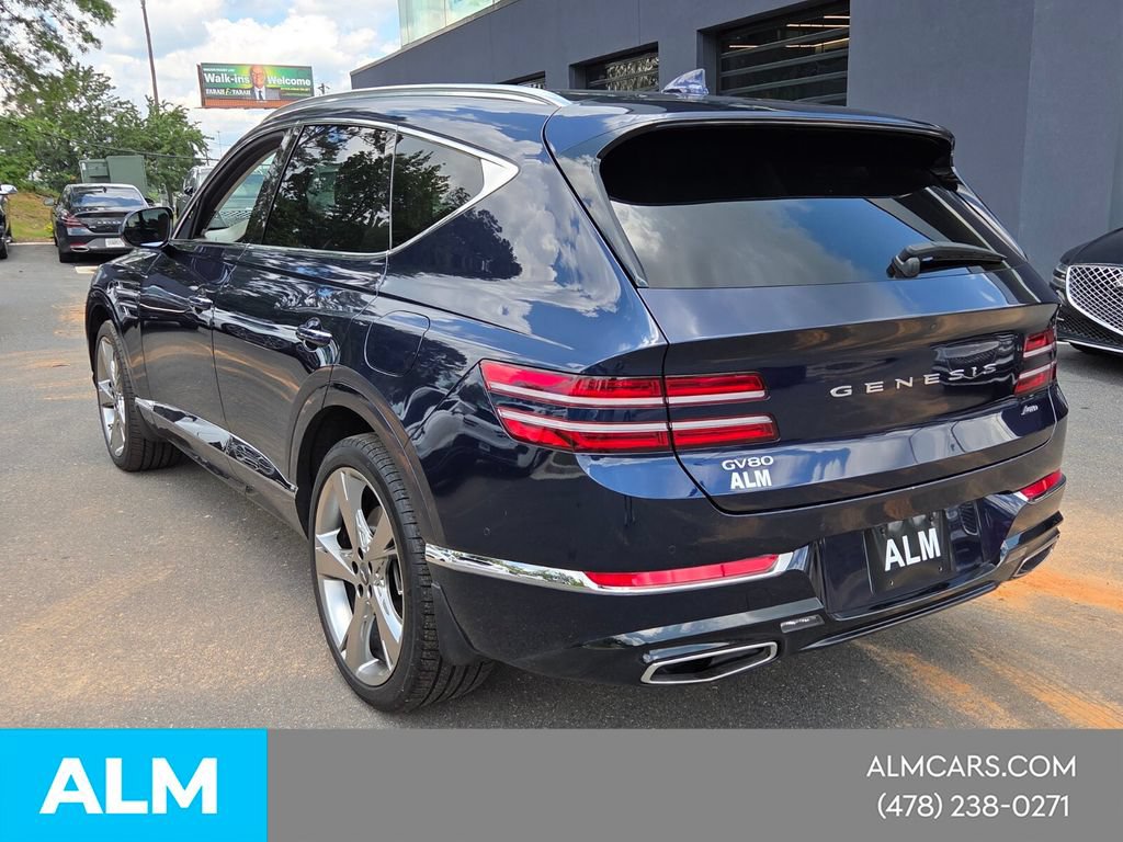 Used 2022 Genesis GV80 2.5T w/ Prestige Package 04 AWD/4WD image 3