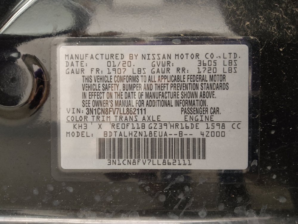 Used 2020 Nissan Versa SR FWD image 33