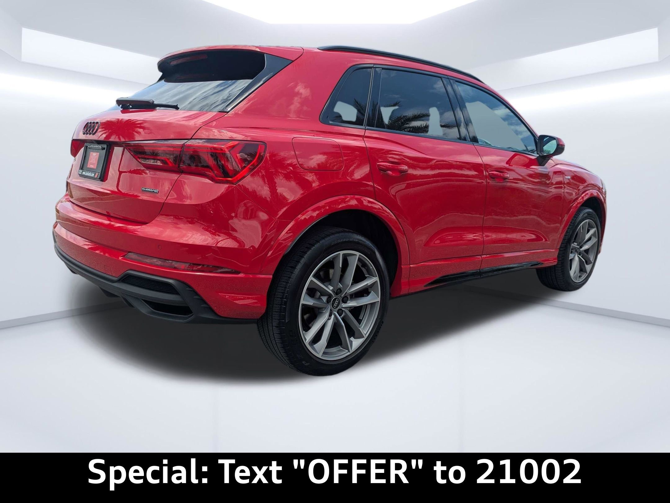 Certified 2023 Audi Q3 2.0T Premium w/ Black Optic Sport Package AWD/4WD image 3