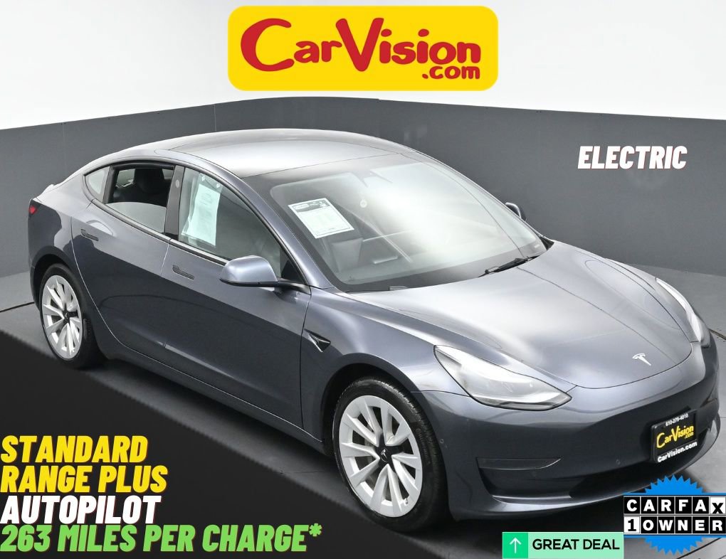 Used 2021 Tesla Model 3 Standard Range Plus RWD image 1