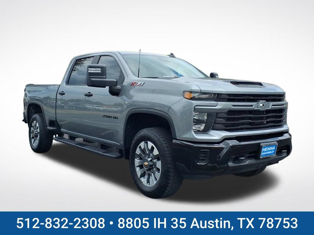 Used 2024 Chevrolet Silverado 2500 Custom w/ Custom Value Package