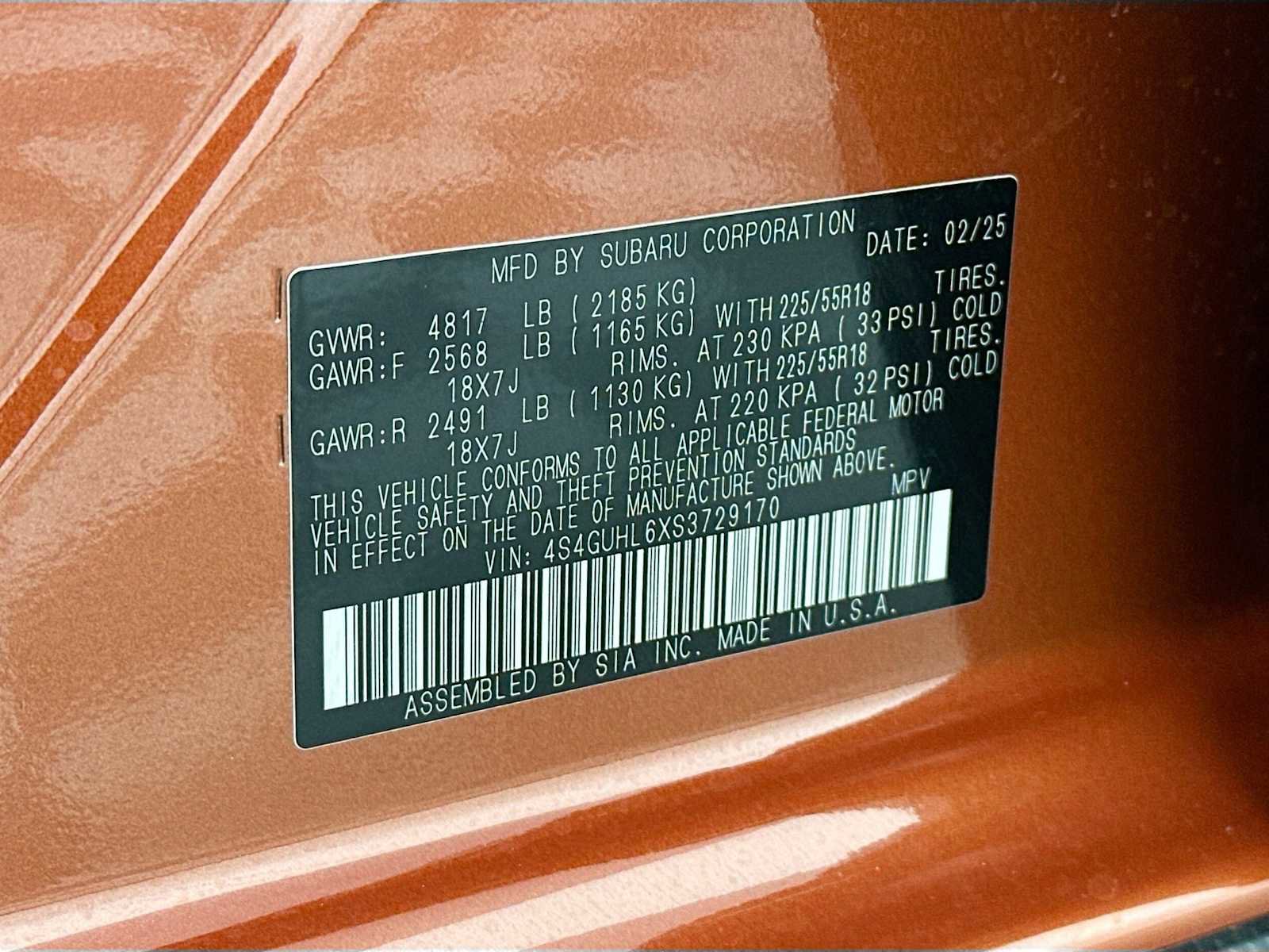 Certified 2025 Subaru Crosstrek 2.5i Limited w/ Popular Package #3A image 28