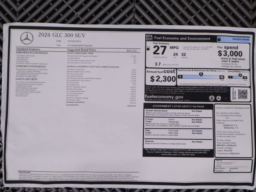 Certified 2026 Mercedes-Benz GLC 300 image 9