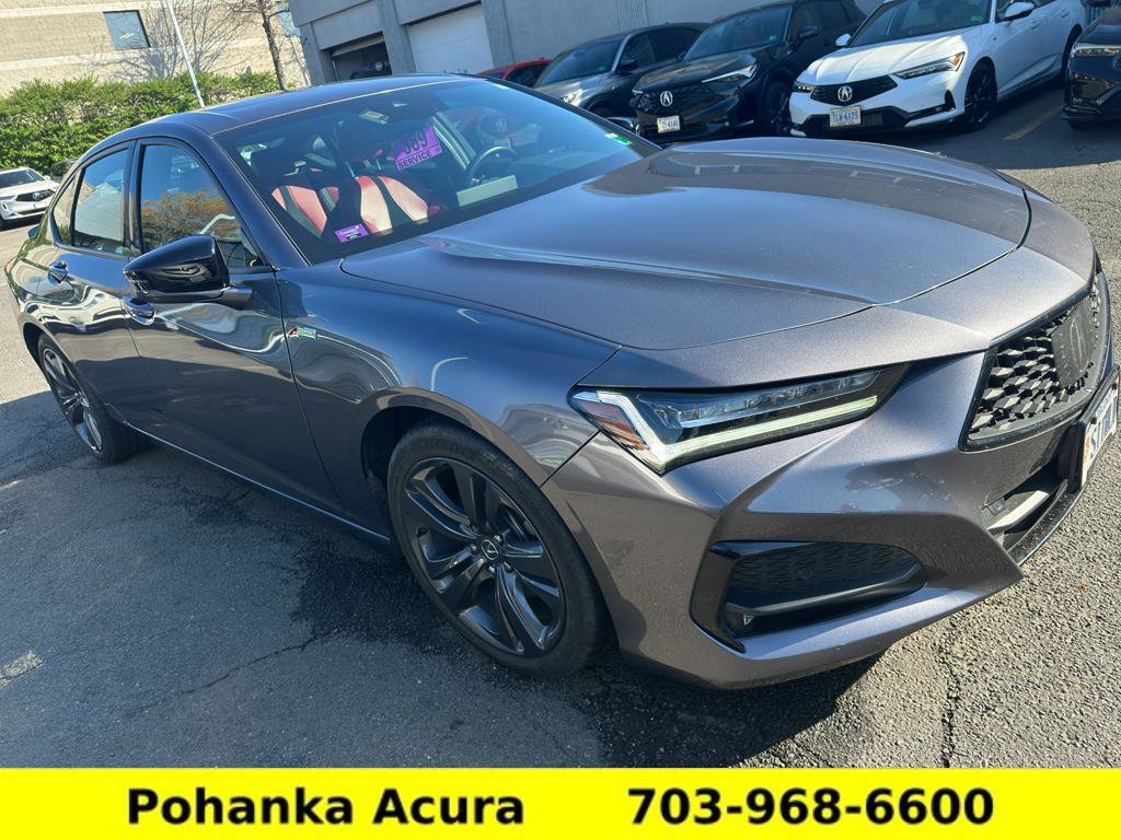 Used 2023 Acura TLX SH-AWD w/ A-SPEC Pkg image 3