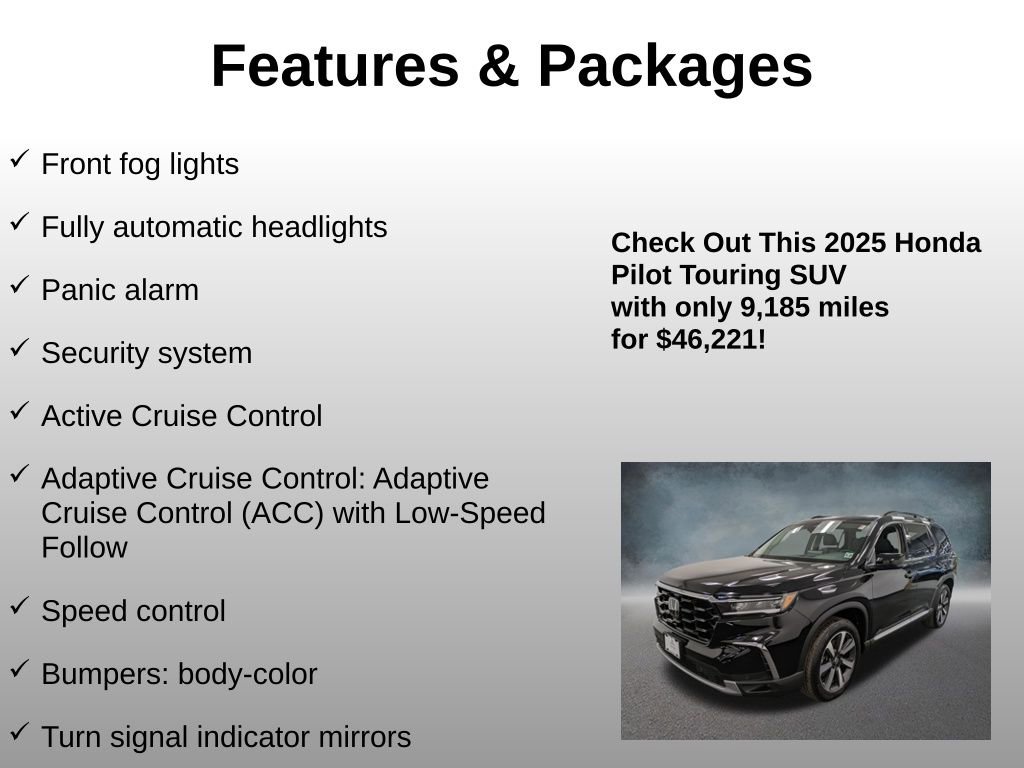 Certified 2025 Honda Pilot Touring image 24