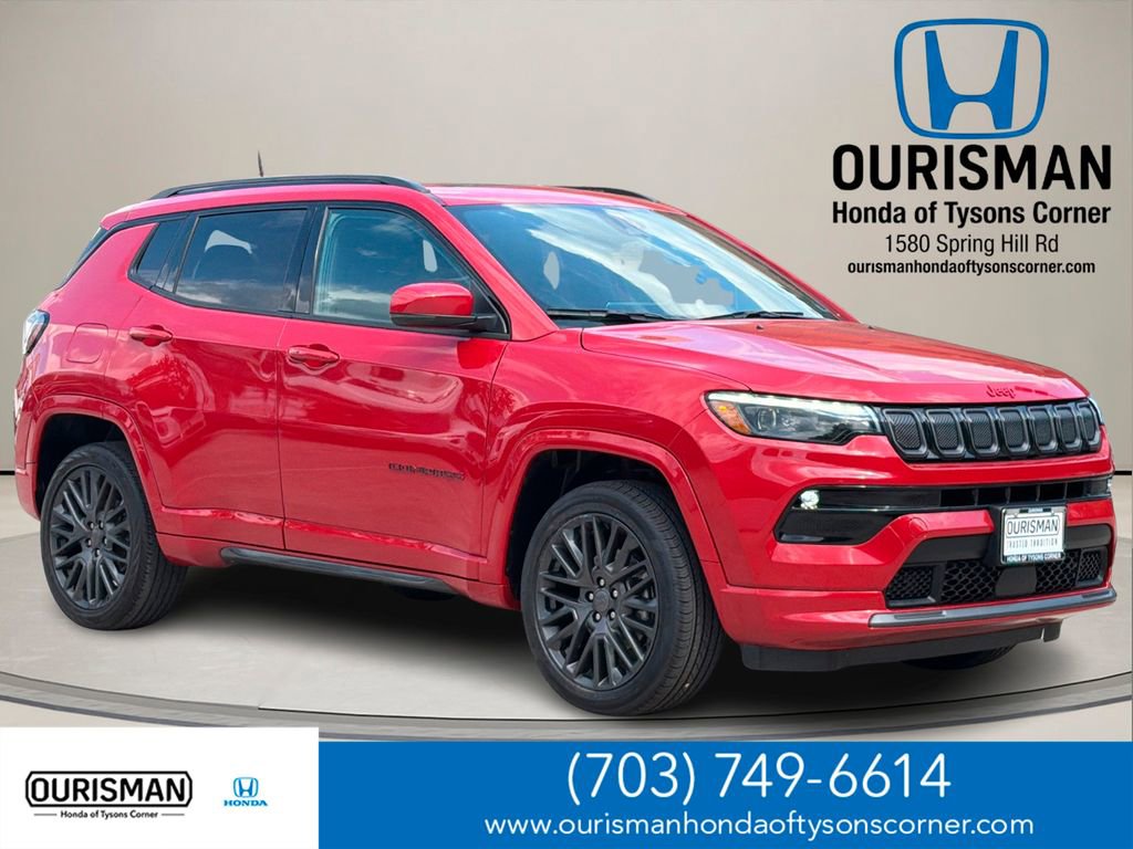 Used 2022 Jeep Compass Limited w/ (RED) Package