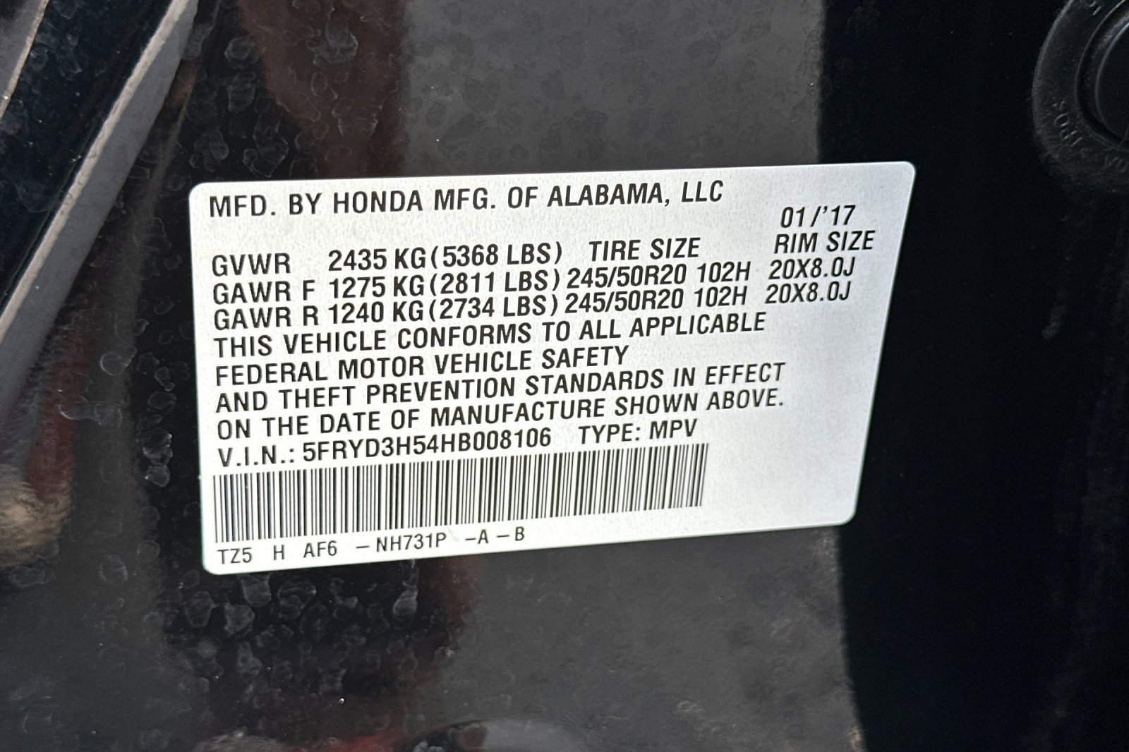 Used 2017 Acura MDX FWD w/ Technology Package image 31