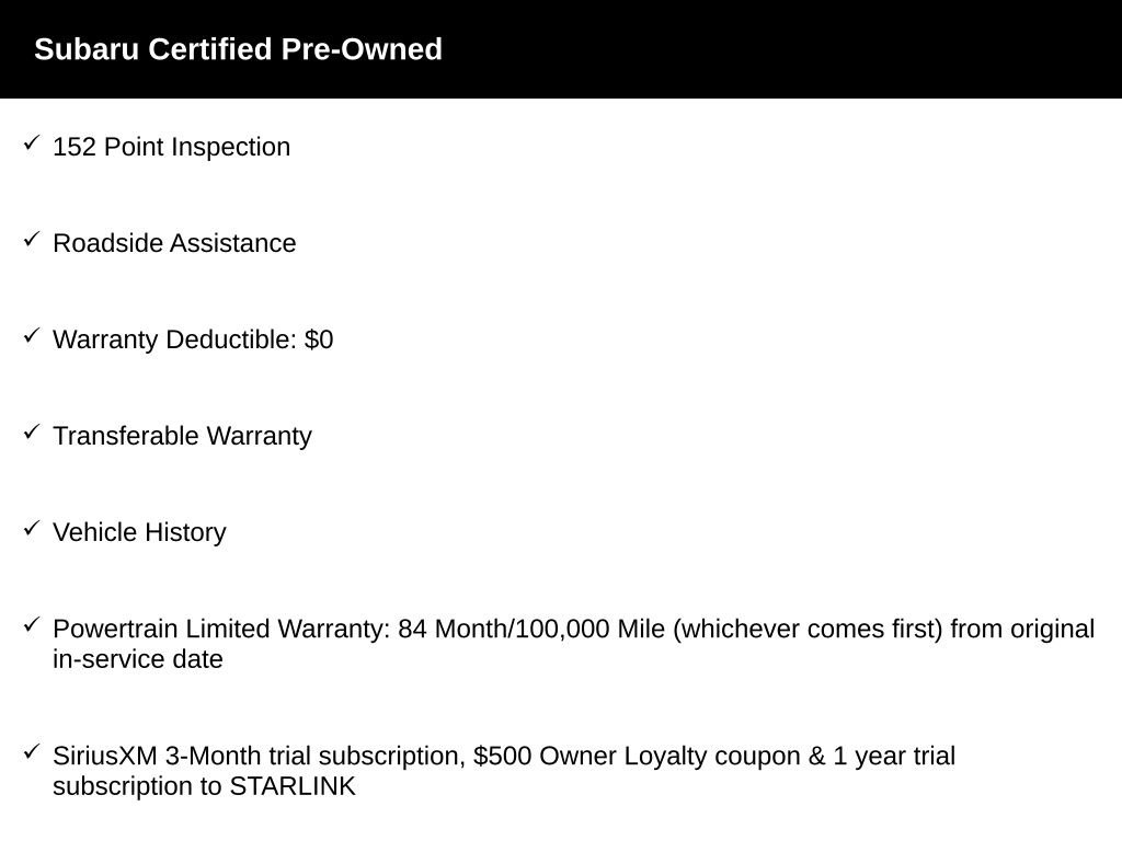 Certified 2025 Subaru Crosstrek 2.5i Premium AWD/4WD image 7