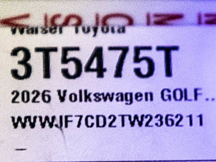 Used 2026 Volkswagen Golf AWD/4WD image 28