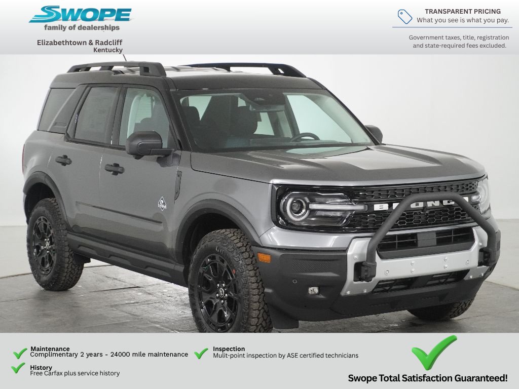 New 2026 Ford Bronco Sport Outer Banks w/ Sasquatch Outer Banks Package