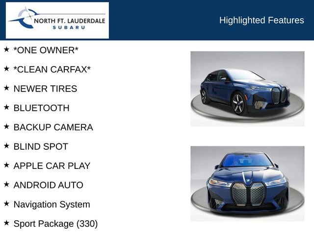 Used 2023 BMW iX xDrive50 w/ Premium Package AWD/4WD image 7